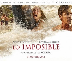 Cartel de Lo imposible