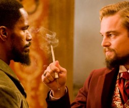 Jamie Foxx y Leonardo DiCaprio en Django Desencadenado