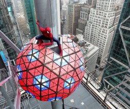 Spiderman en Times Square