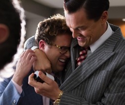 Jonah Hill y leonardo DiCaprio