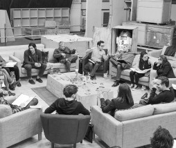 los actores de Star Wars VII junto a JJ Abrams
