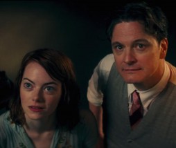 Emma Stone y Colin Firth